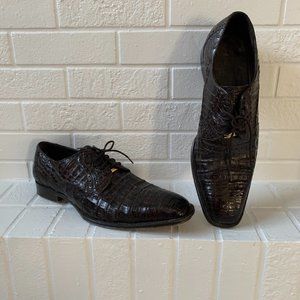 Genuine Crocodile Oxfords